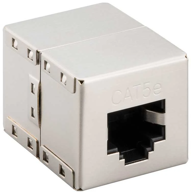 CAT5e GN-GN BARREL tinklo kabelio jungtis Goobay