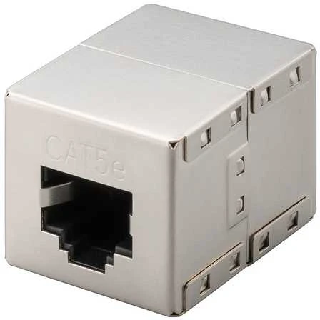 CAT5e GN-GN BARREL tinklo kabelio jungtis Goobay