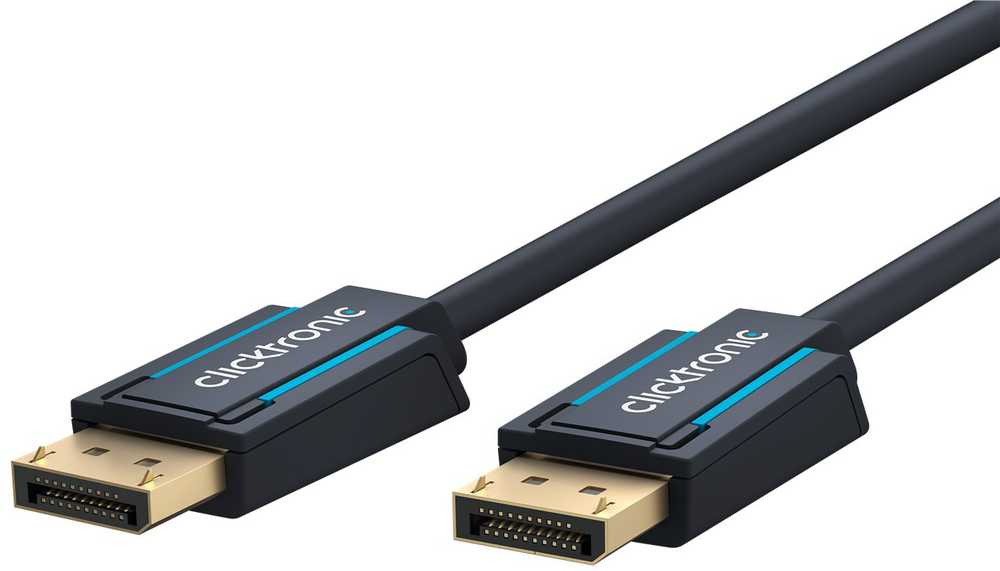 Clicktronic 70710 DisplayPort laidas, Mėlyna, 1 m