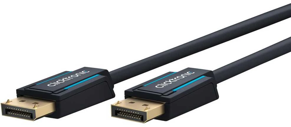 „Clicktronic DisplayPort“ – „DisplayPort“ kabelis 15 m mėlynas (RB70716)