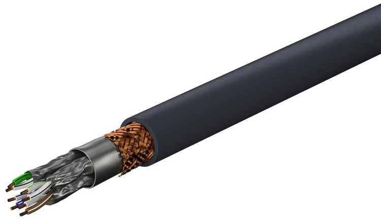 DisplayPort kabelis su ekranavimo struktūra