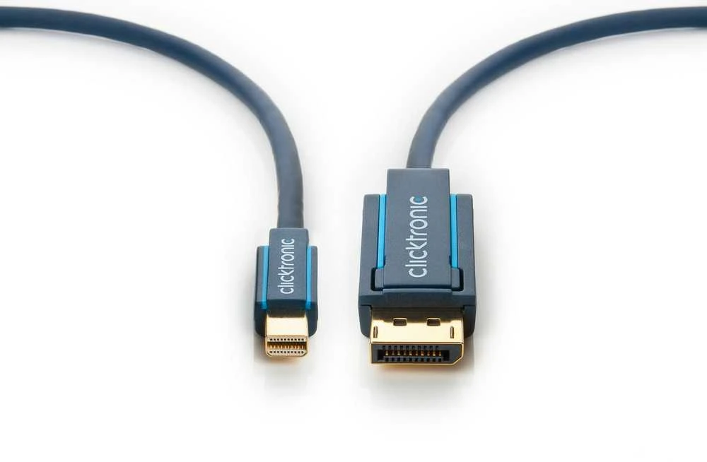 CLICKTRONIC Kabelis DisplayPort DP - mini DP 1m