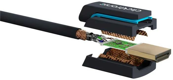 CLICKTRONIC Kabelis HDMI 1.4 Full HD 20m