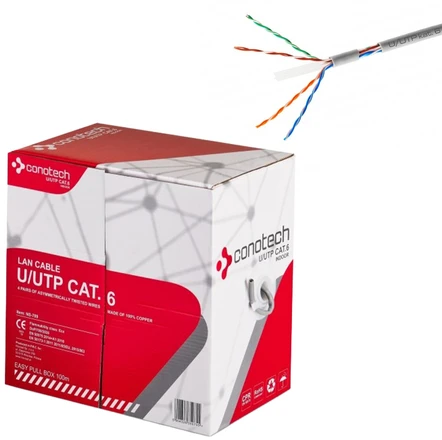 Jungtis UTP/K6/100M/CON 100 m CONOTECH