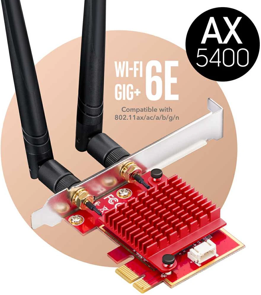Tinklo Plokštė - Cudy WE3000S WLAN/Bluetooth 2400 Mbit/s