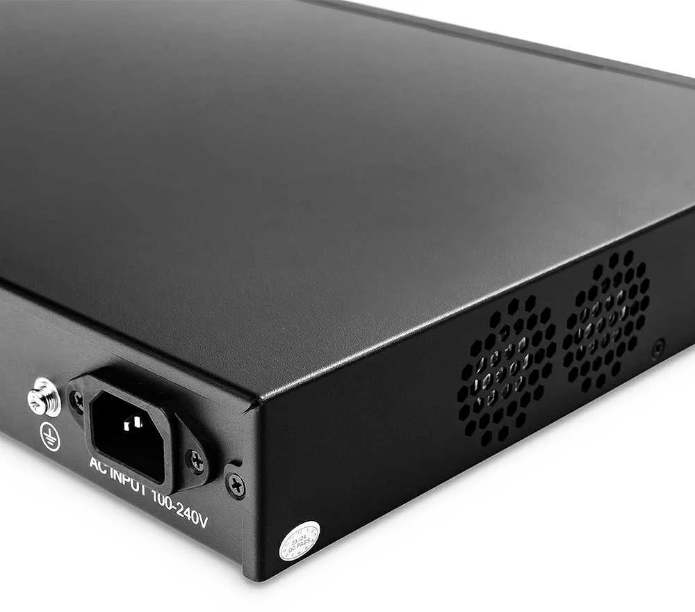 Šakotuvas Valdomas Komutatorius - Cudy GS5048S4 L3 Gigabit Ethernet 48 Prievadai Juodas