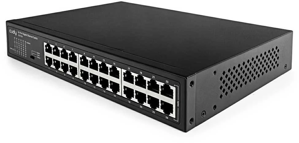 Šakotuvas Komutatorius - Cudy GS1024 24 Prievadų 48 Gbit/s Juodas