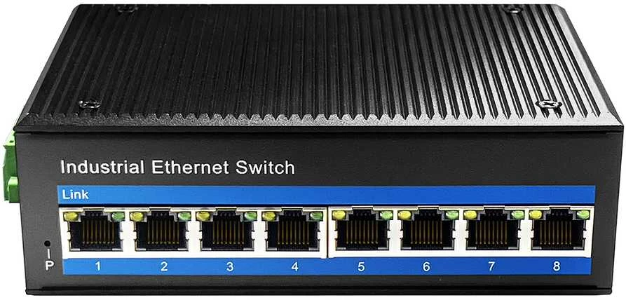 Šakotuvas Network switch/switch - Cudy IF1008P (10/100) Juodas