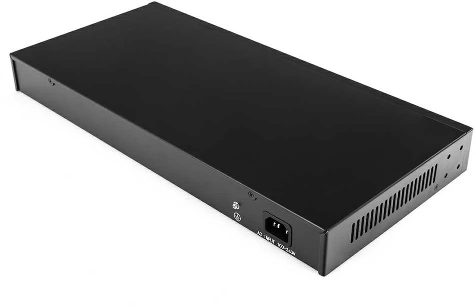 Šakotuvas Komutatorius - Cudy GS2024S2 Valdomas L2/L3 24 Prievadų Gigabit Juodas