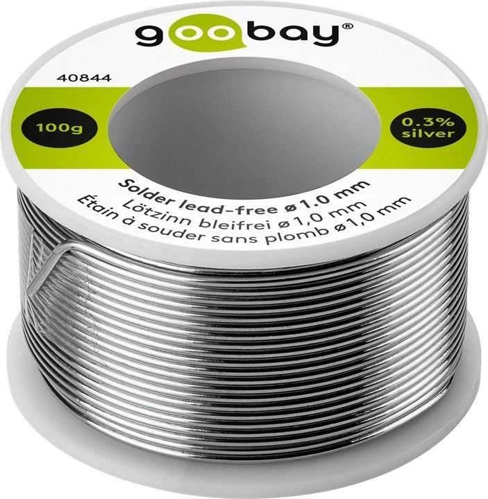 Goobay Litavimo skarda su fliusu 1,0 mm 100 g bešvinė