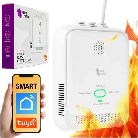 Dujų jutiklis (CH4) Tuya ZigBee Spacetronik ZB-DG02