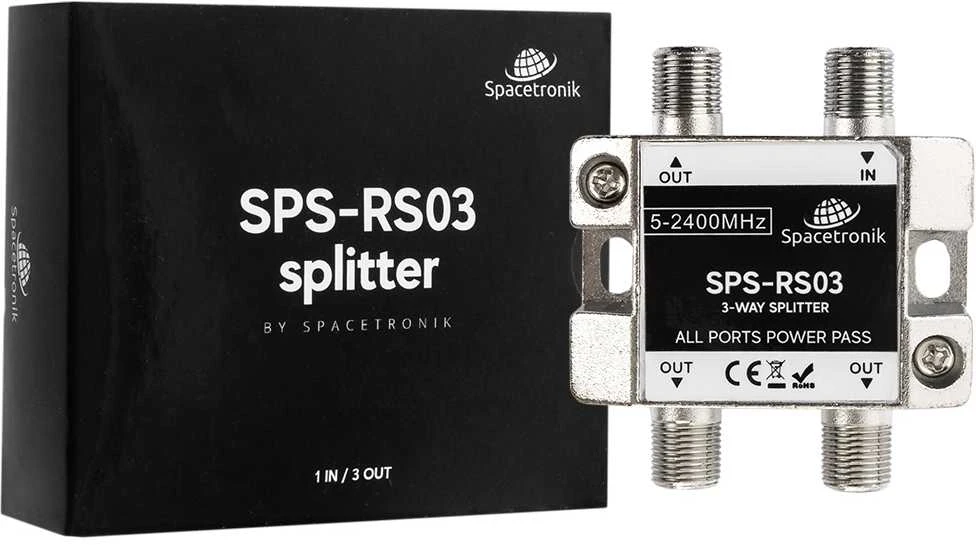 Daliklis 1/3 5-2400 MHz Spacetronik SPS-RS03