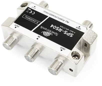Daliklis 1/4 5-2400 MHz Spacetronik SPS-RS04