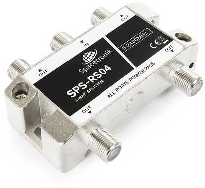 Daliklis 1/4 5-2400 MHz Spacetronik SPS-RS04