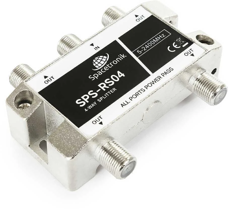 Daliklis 1/4 5-2400 MHz Spacetronik SPS-RS04