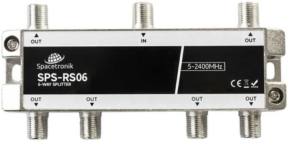 Daliklis 1/6 5-2400 MHz Spacetronik SPS-RS06