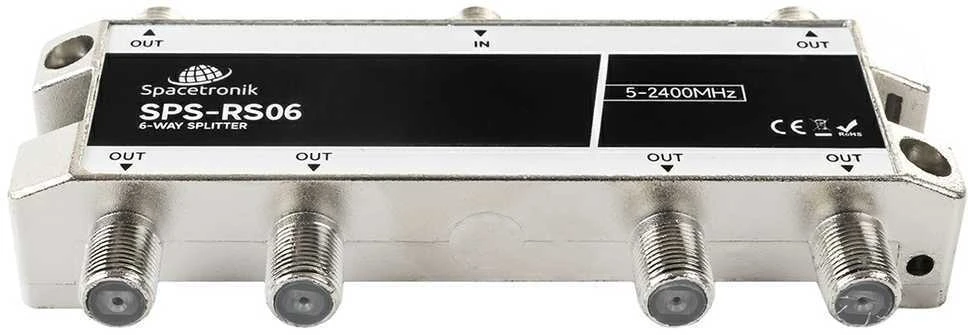 Daliklis 1/6 5-2400 MHz Spacetronik SPS-RS06