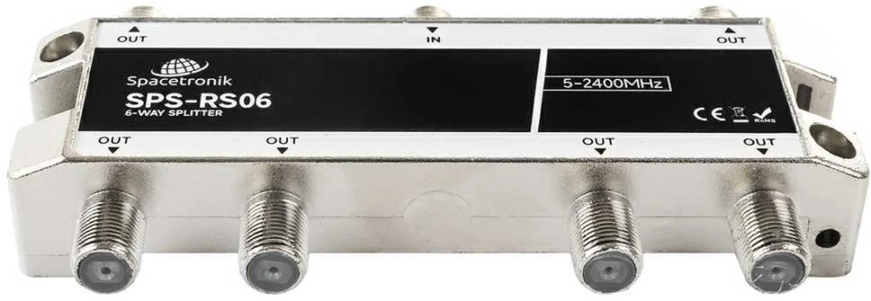 Daliklis 1/6 5-2400 MHz Spacetronik SPS-RS06