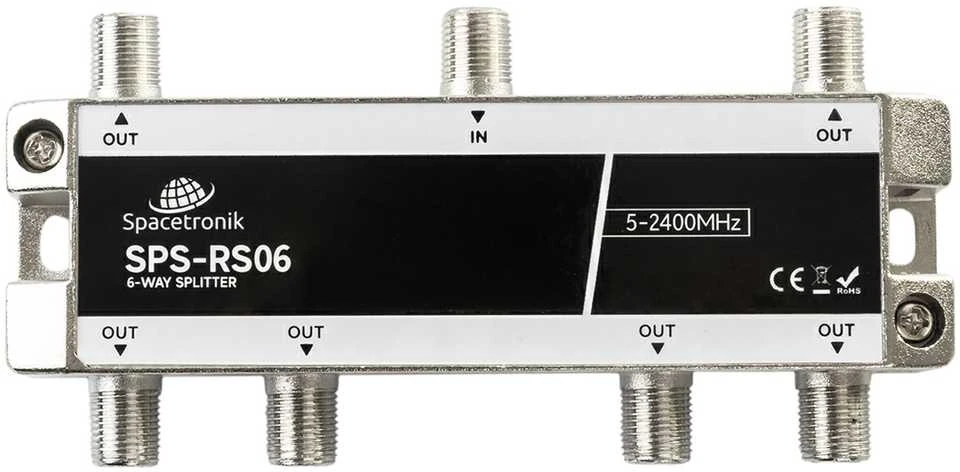 Daliklis 1/6 5-2400 MHz Spacetronik SPS-RS06