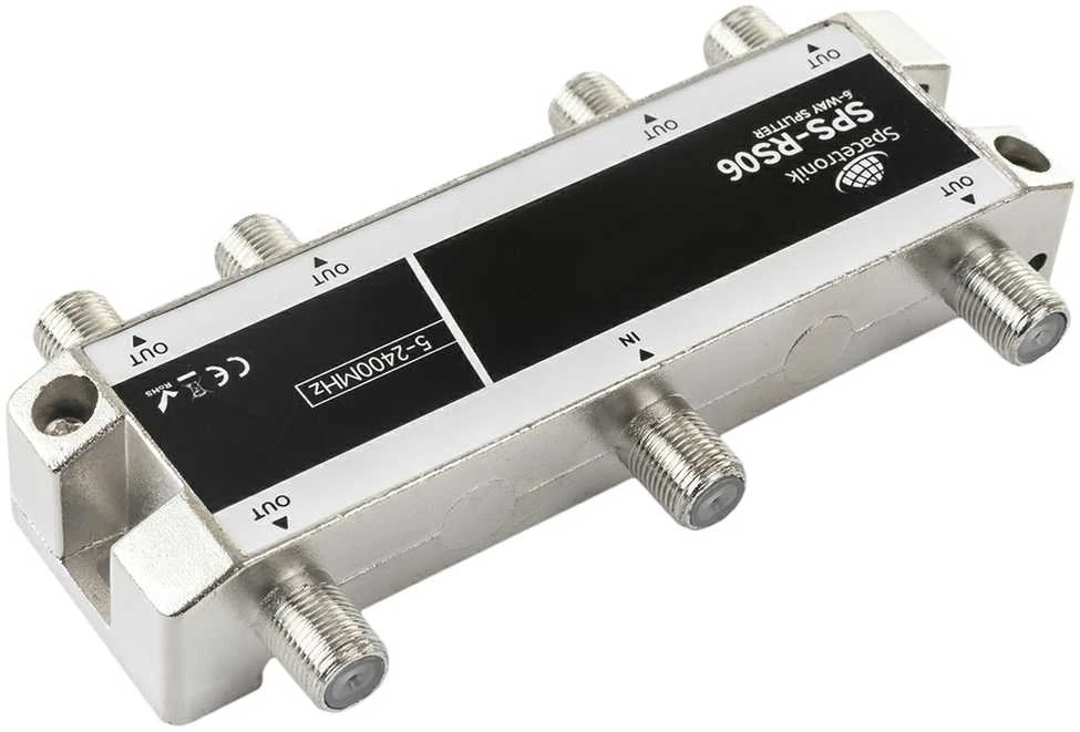 Daliklis 1/6 5-2400 MHz Spacetronik SPS-RS06