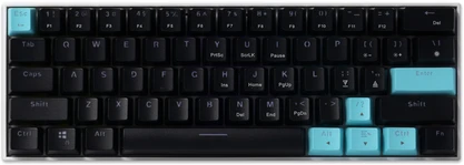 „Delux KM36 RGB“ mechaninė klaviatūra, juodai mėlyna