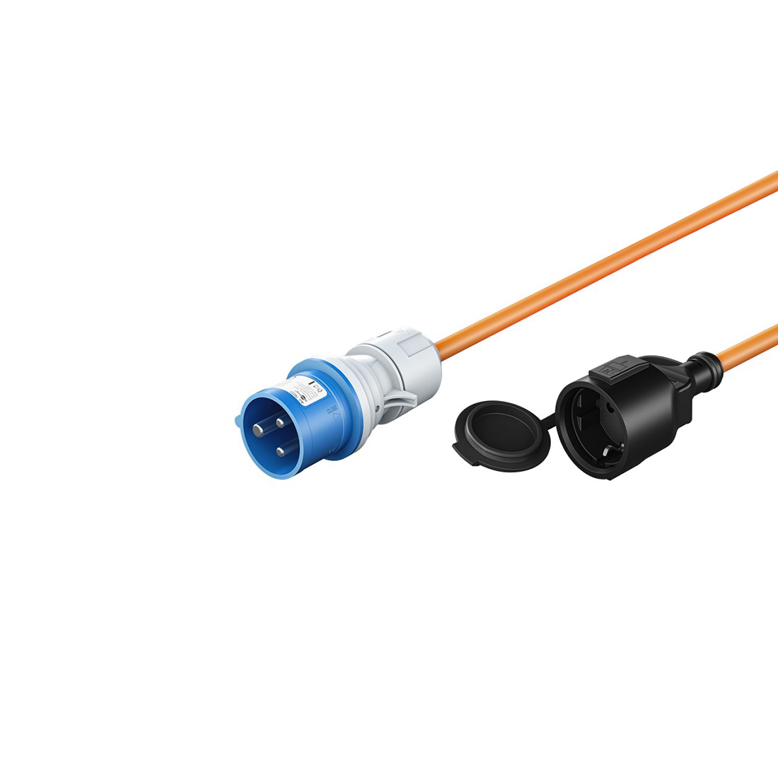 CEE 16A į 230V 15 lizdo adapteris
