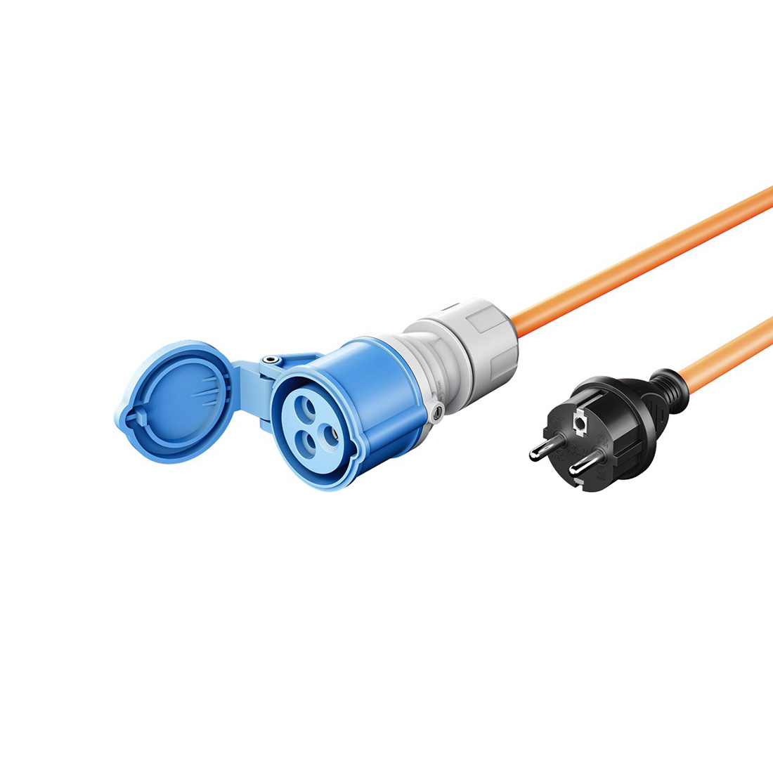 Adapteris-kabelis-schuko-230v-cee-16a-5m