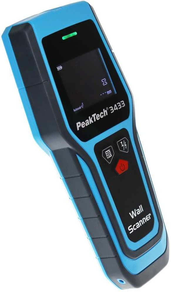 PeakTech 3433 medžio metalo kabelio detektorius