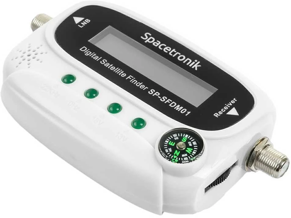 Skaitmeninis palydovinis ieškiklis su LCD Spacetronik SP-SFDM01