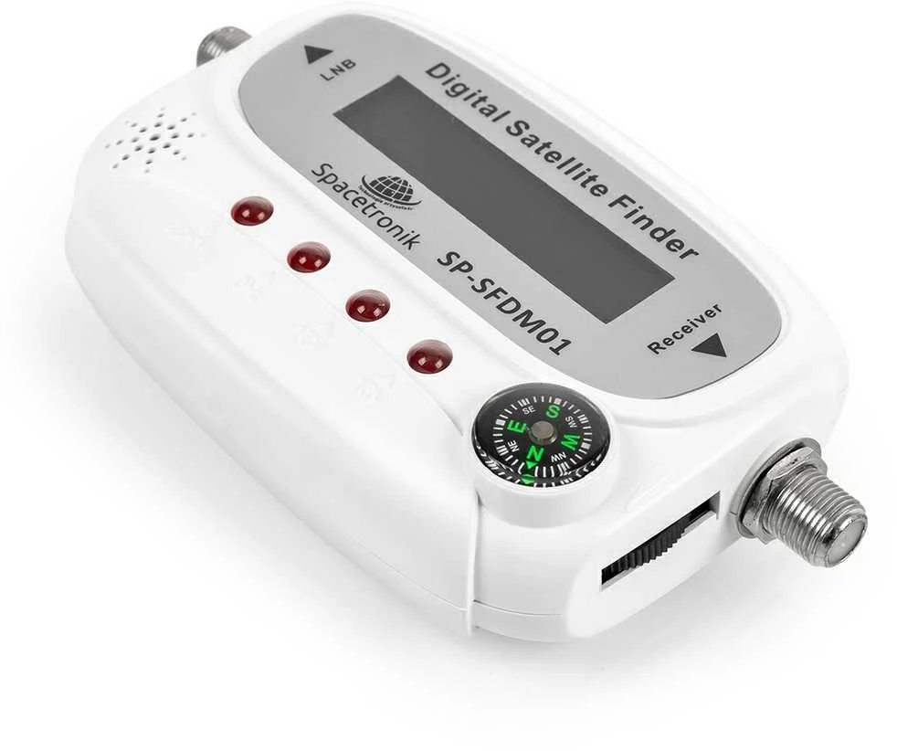 Skaitmeninis palydovinis ieškiklis su LCD Spacetronik SP-SFDM01