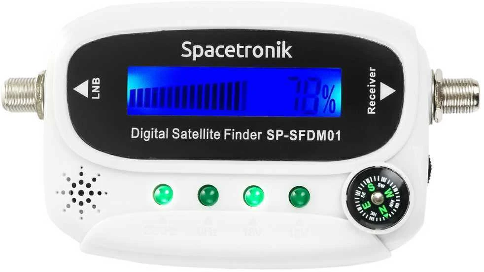 Skaitmeninis palydovinis ieškiklis su LCD Spacetronik SP-SFDM01