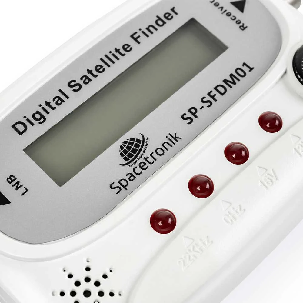 Skaitmeninis palydovinis ieškiklis su LCD Spacetronik SP-SFDM01