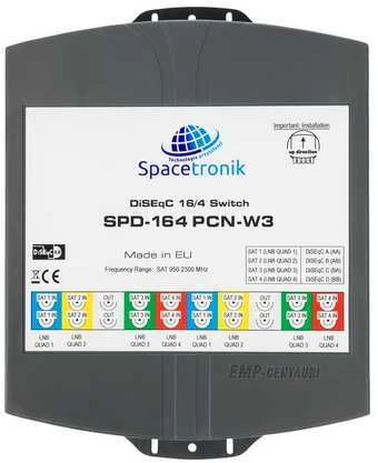 DiSEqC jungiklis 16/4 Spacetronik SPD-164PCN-W3