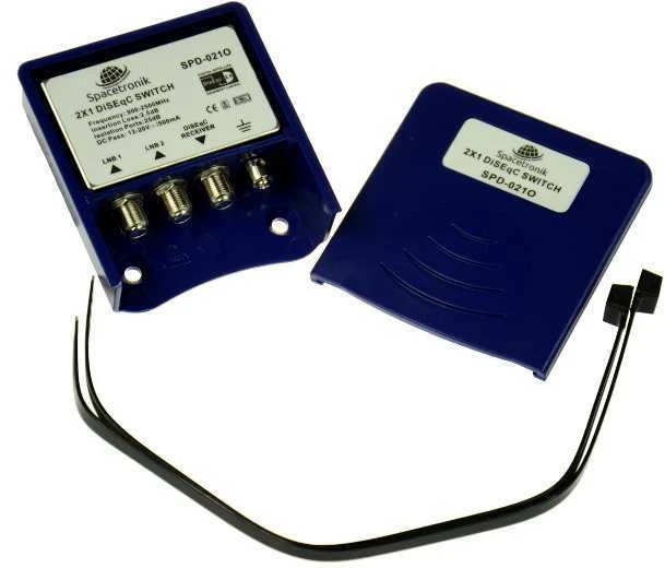DiSEqC jungiklis 2/1 Spacetronik SPD-021
