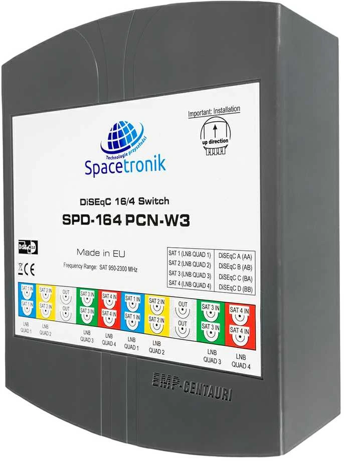 DiSEqC jungiklis 16/4 Spacetronik SPD-164PCN-W3