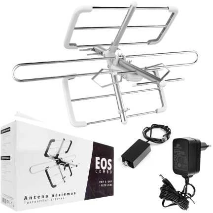 DVB-T2 antena Spacetronik EOS Combo Baltas Active