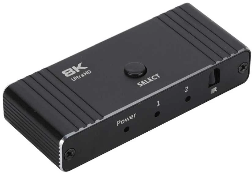 Dviejų krypčių jungiklis 2x1 8K HDMI 2.1 Spacetronik