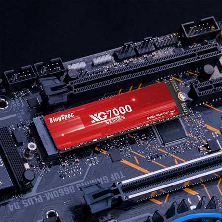Kietasis diskas SSD KingSpec XG7000 1TB M.2-2280 (PCIe Gen4 x 4, NVME 1.4)