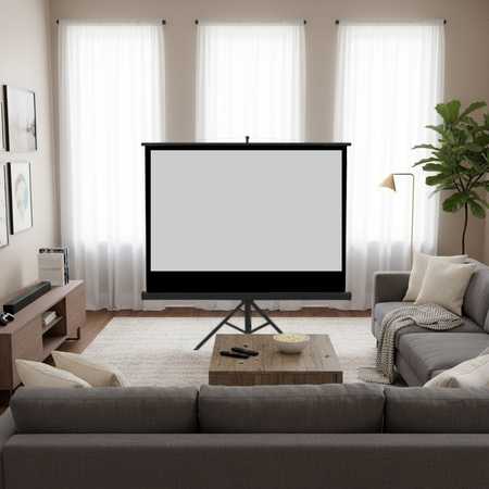 Spacetronik Projekcinis ekranas su trikoju 92" 4K T01-92-169 9