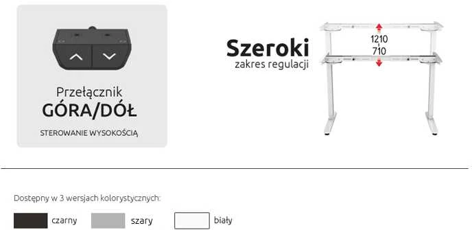 Elektrinė stalo rėmas Spacetronik S SPE114NG