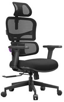 Ergonominė kėdė Spacetronik LUMBO 33 juoda