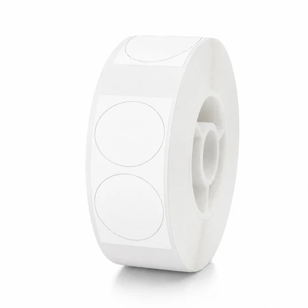 Etykieta seria Niimbot 12x24 mm 230 vnt. baltos apvalios