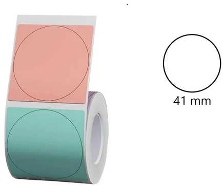 Šiluminės etiketės Niimbot lipdukai T 41x41mm 175 vnt