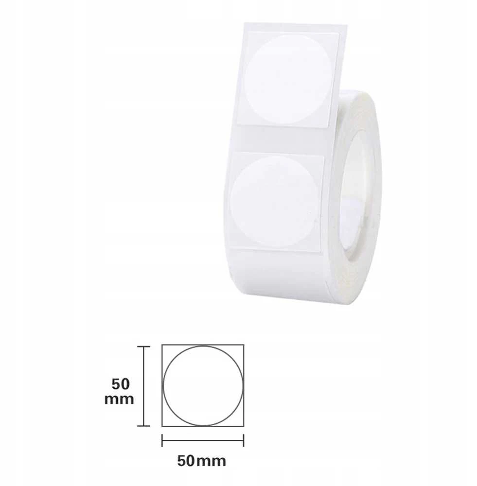 Terminės Etiketės - Niimbot R50*20-320 Balta