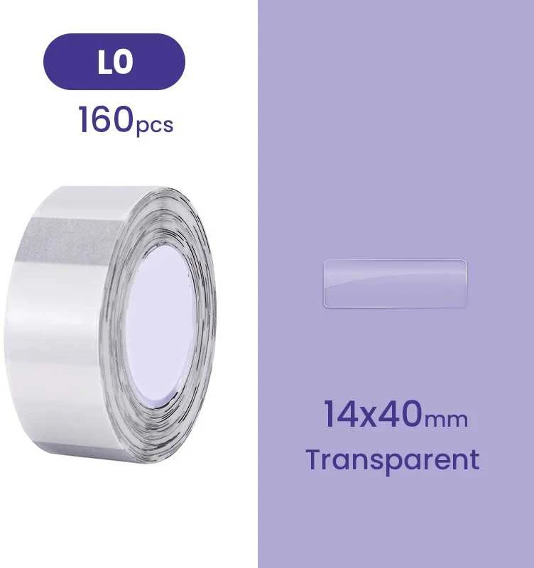 Terminės etiketės Niimbot TT14x40 mm, 160 vnt