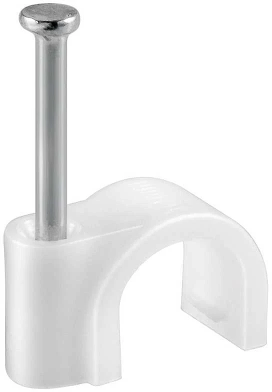 Flop uchwyt kabla apvalus 14mm 100szt Goobay