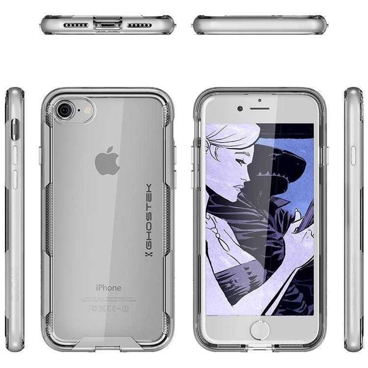 Ghostek Cloak 3 Apple iPhone 7 8 dėklas sidabrinis