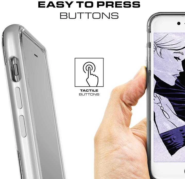 Ghostek Cloak 3 Apple iPhone 7 8 dėklas sidabrinis