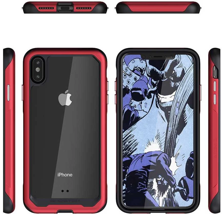 Ghostek Dėklas Atomic Slim 2 Apple iPhone Xs Max raudona