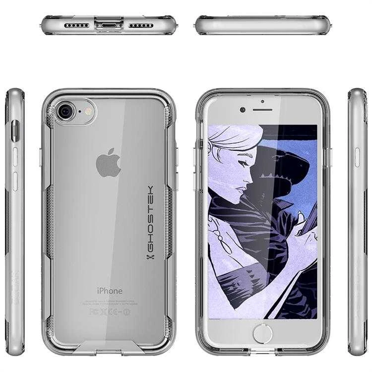 Ghostek Cloak 3 Apple iPhone 7 8 dėklas sidabrinis